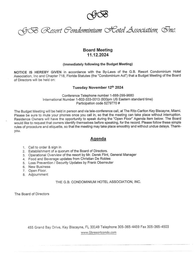 Board Meeting 2024-11-12