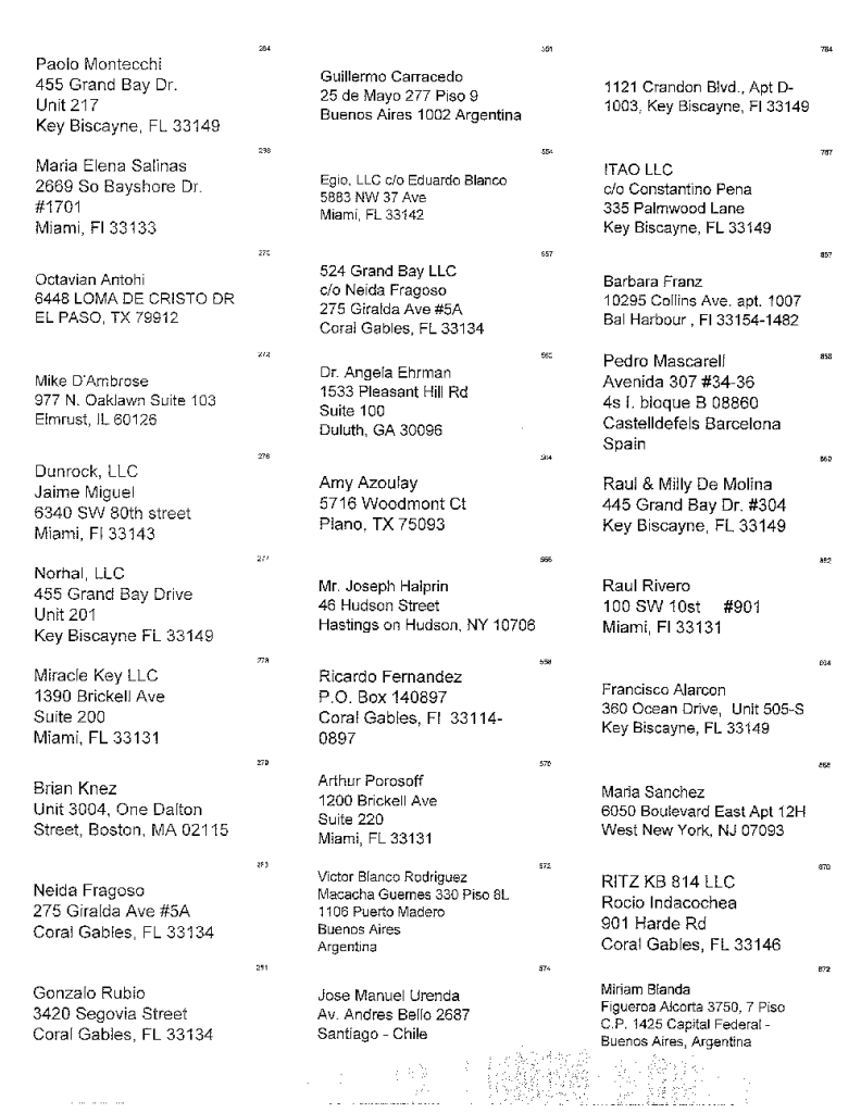 01.17.2025 Affidavit of mailing First Notice of Election