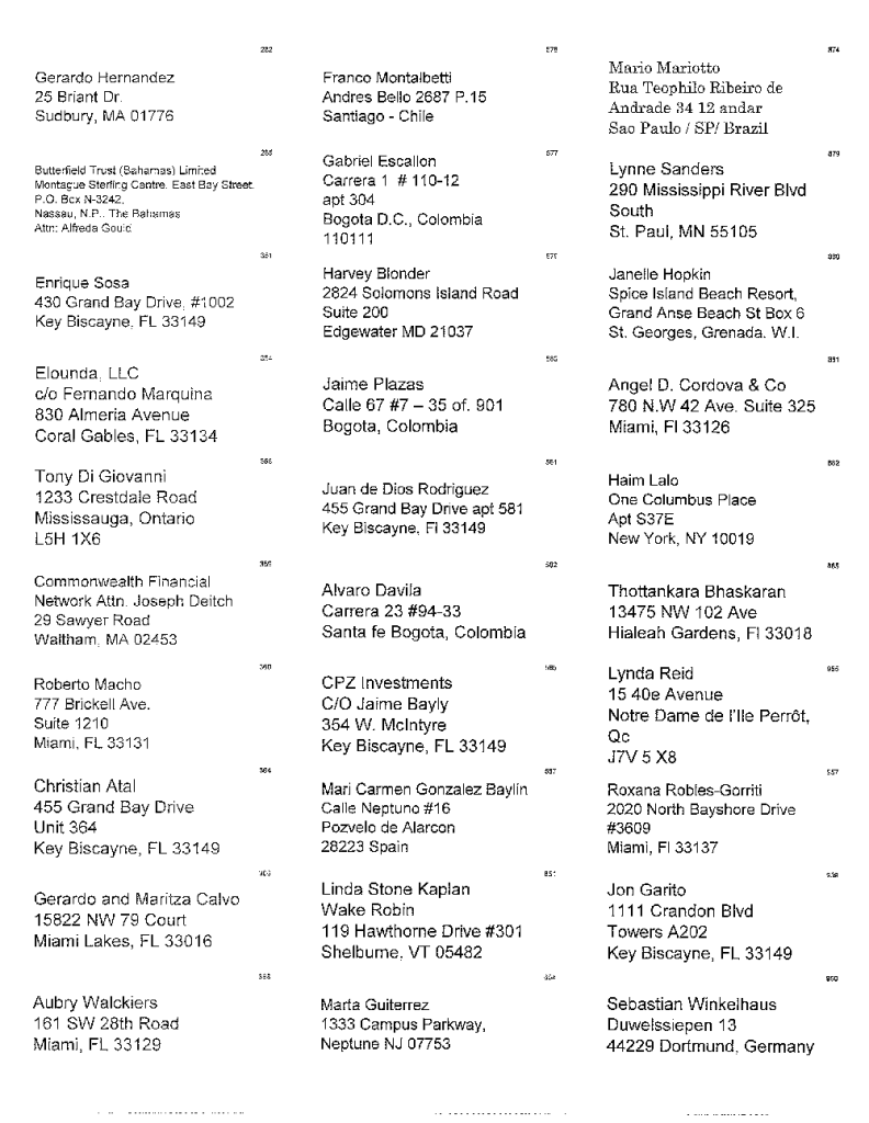 01.17.2025 Affidavit of mailing First Notice of Election