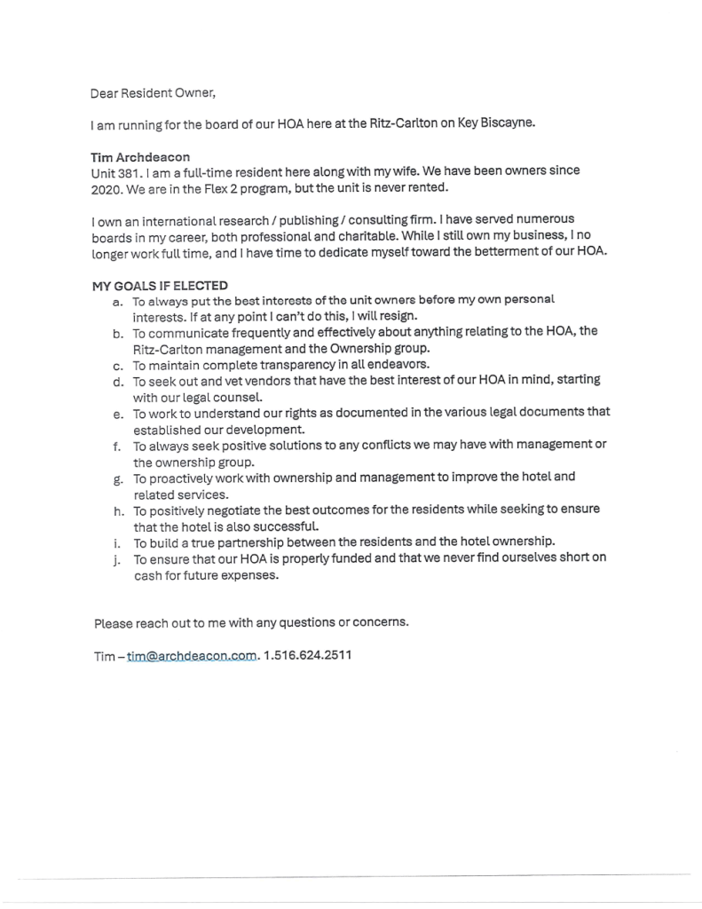 02.28.2025.Affidavit of mailing.Second Notice of Election