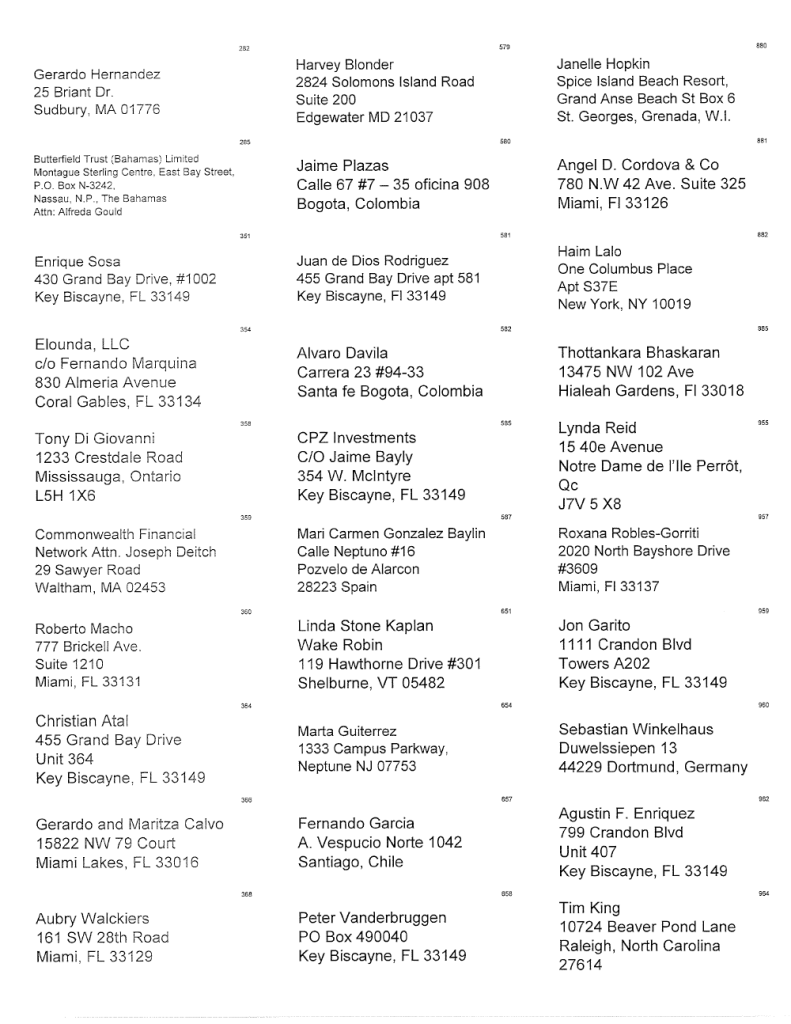 02.28.2025.Affidavit of mailing.Second Notice of Election