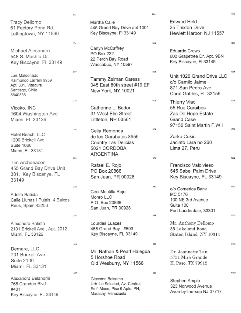 02.28.2025.Affidavit of mailing.Second Notice of Election