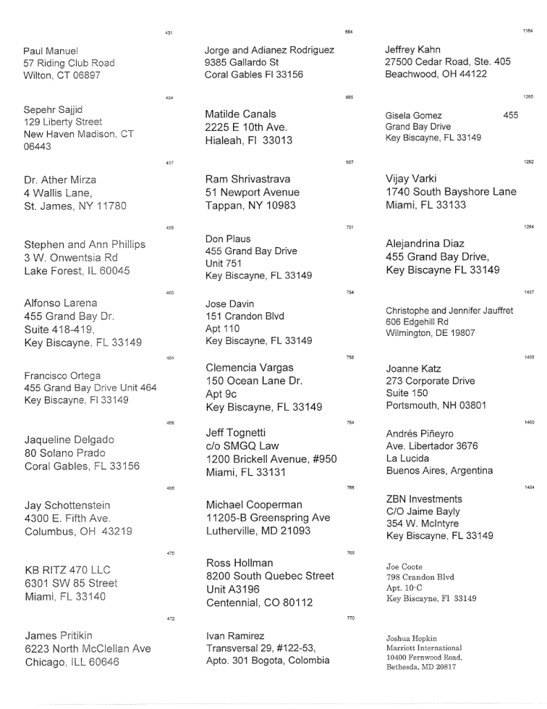 02.28.2025.Affidavit of mailing.Second Notice of Election