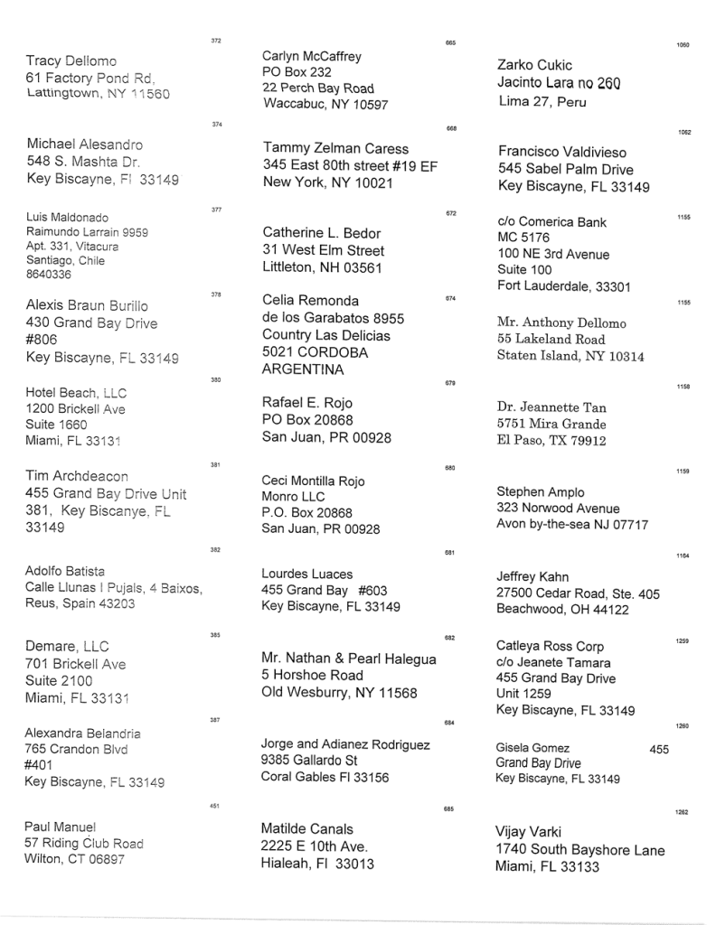 06.17.2025 Affidavit of mailing