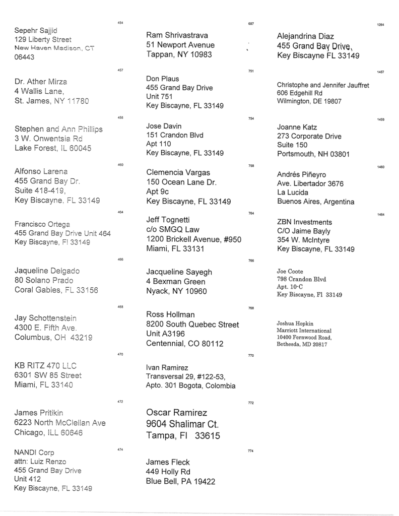 06.17.2025 Affidavit of mailing