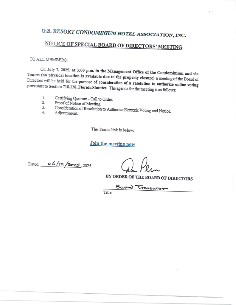 06.17.2025 Affidavit of mailing