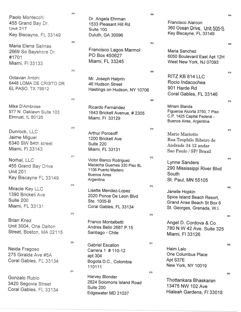 06.17.2025 Affidavit of mailing