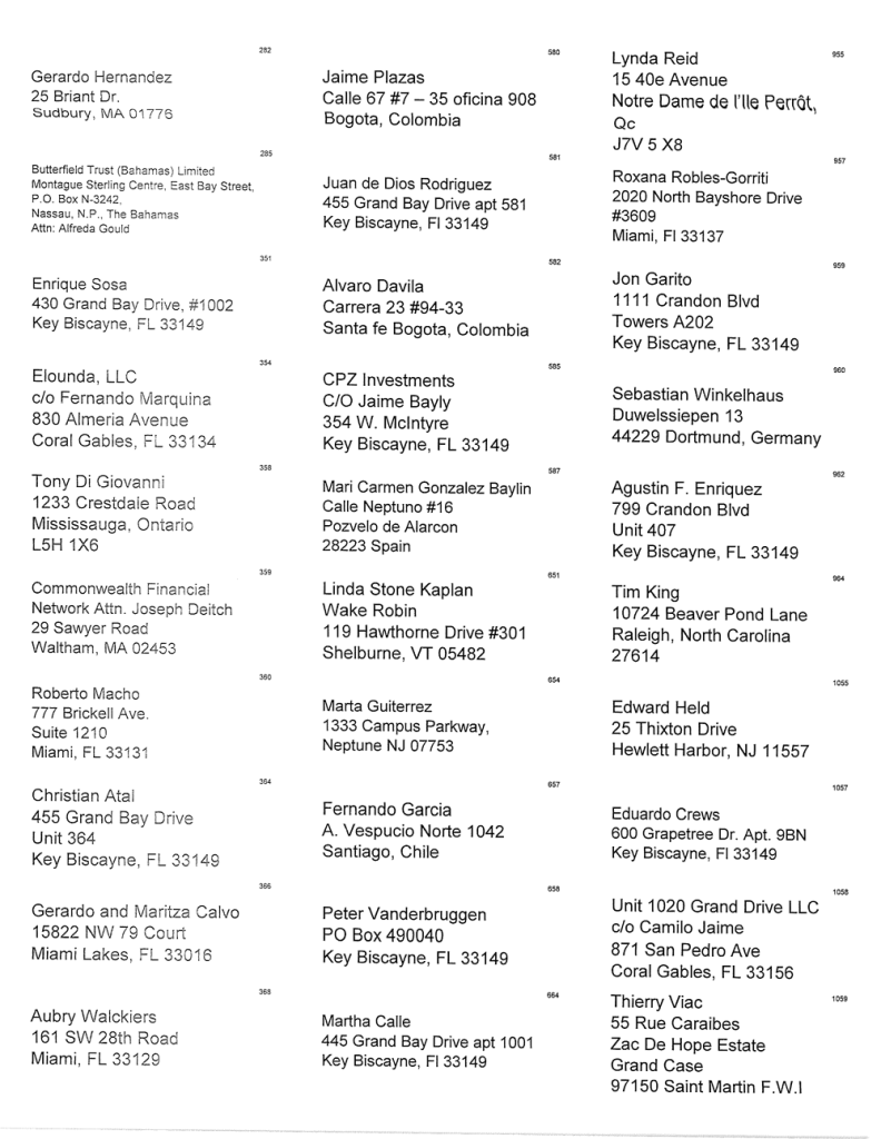 06.17.2025 Affidavit of mailing