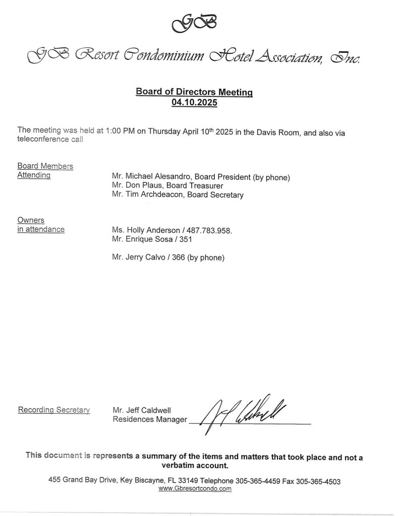 04.10.2025 Approved Minutes